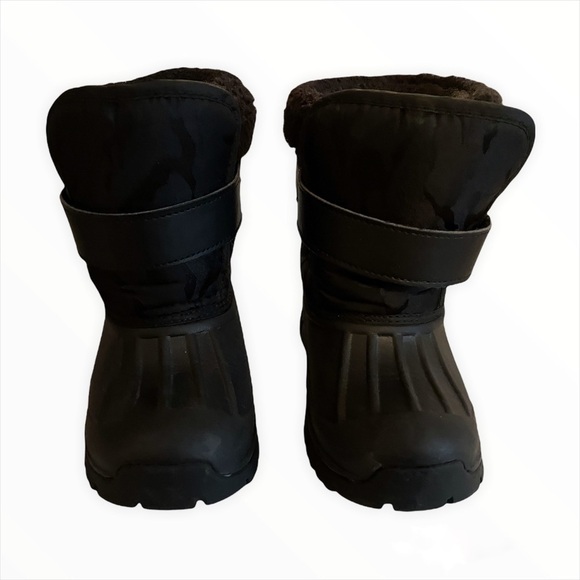 Toddler Snow Boots Boys & Girls Lightweight Waterproof Cold Weather Outdoor - Picture 1 of 3